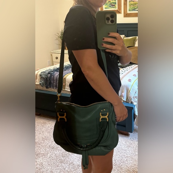 Chloe Marcie Green Handbag - Picture 7 of 9